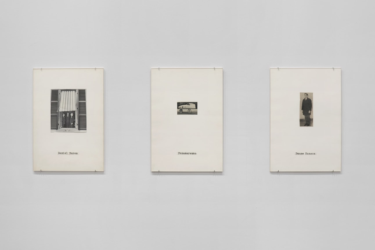 Forty Found Fakes (1976–1978), installation view, Art Basel Unlimited