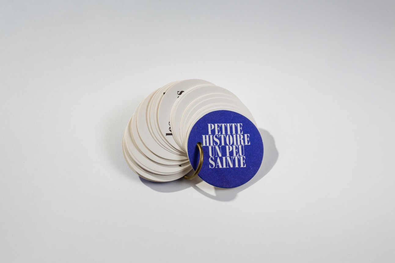 Robert Filliou Petite histoire un peu sainte [Little Story a Bit Holy]