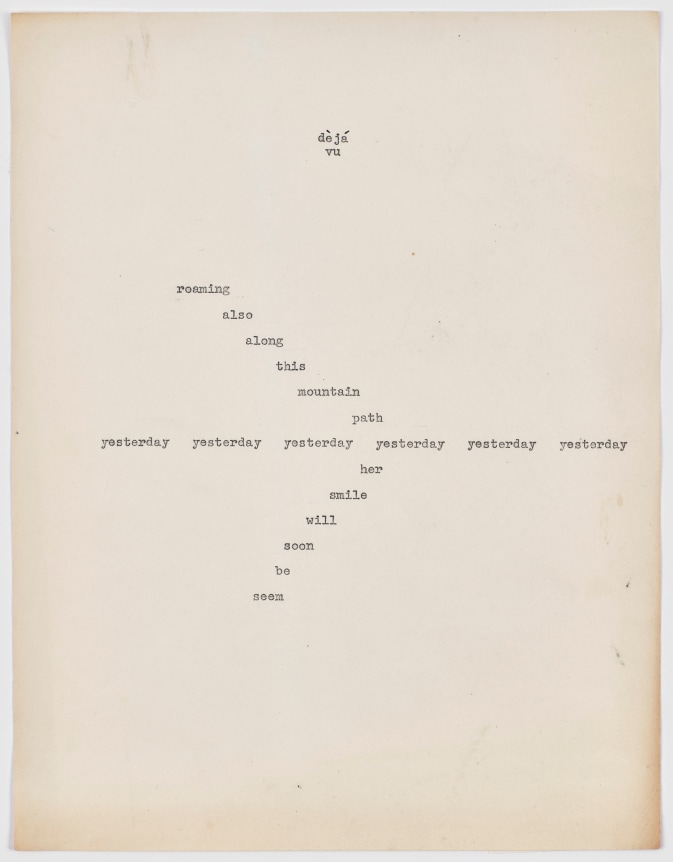N.H. Pritchard, dèjá vu at Peter Freeman, Inc.