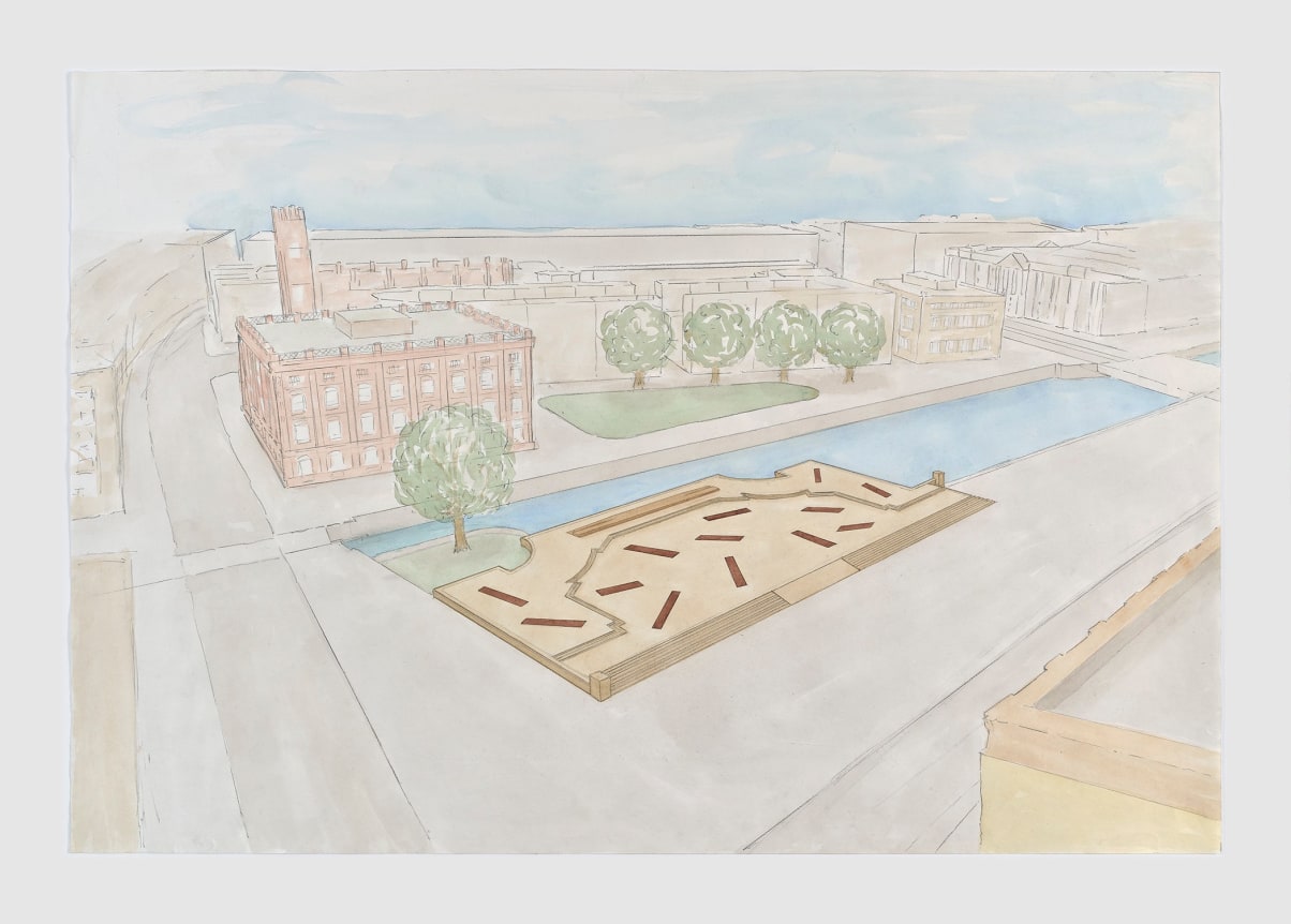 Proposal for Freiheits- und Einheitsdenkmal [National Monument to Freedom and Unity]