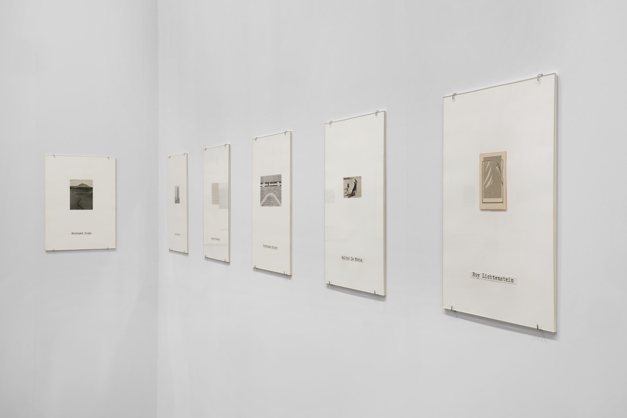 Forty Found Fakes (1976–1978), installation view, Art Basel Unlimited