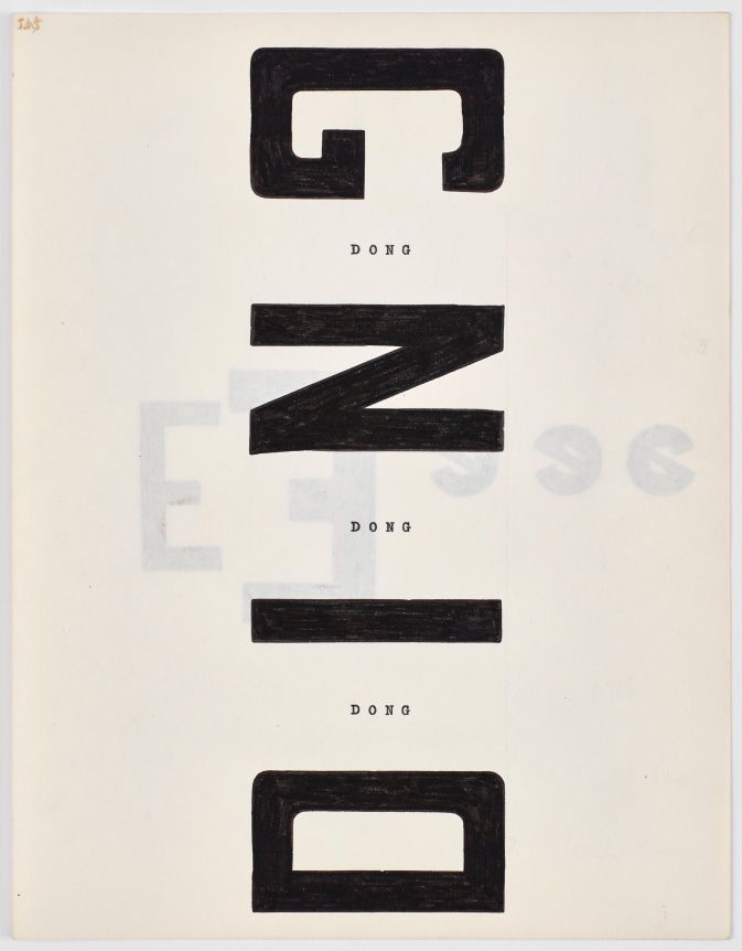 N.H. Pritchard, Untitled (Ding Dong / E) at Peter Freeman, Inc.