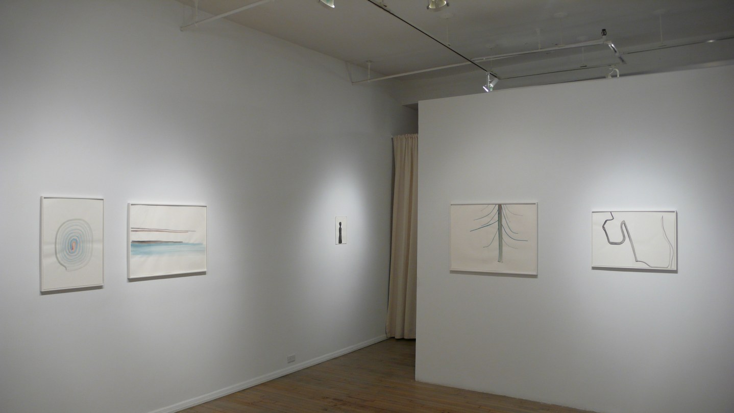 Silvia Bächli: Fjall – installation view 7