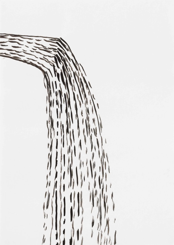 Untitled 2008 gouache on paper in the artist's frame