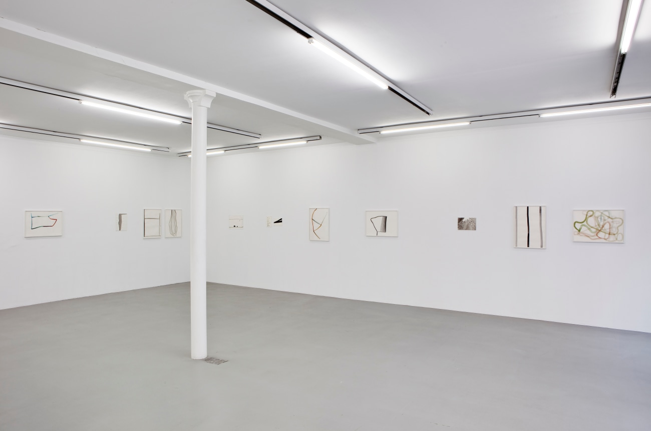 Silvia Bächli, Galerie Nelson–Freeman, Paris, France.