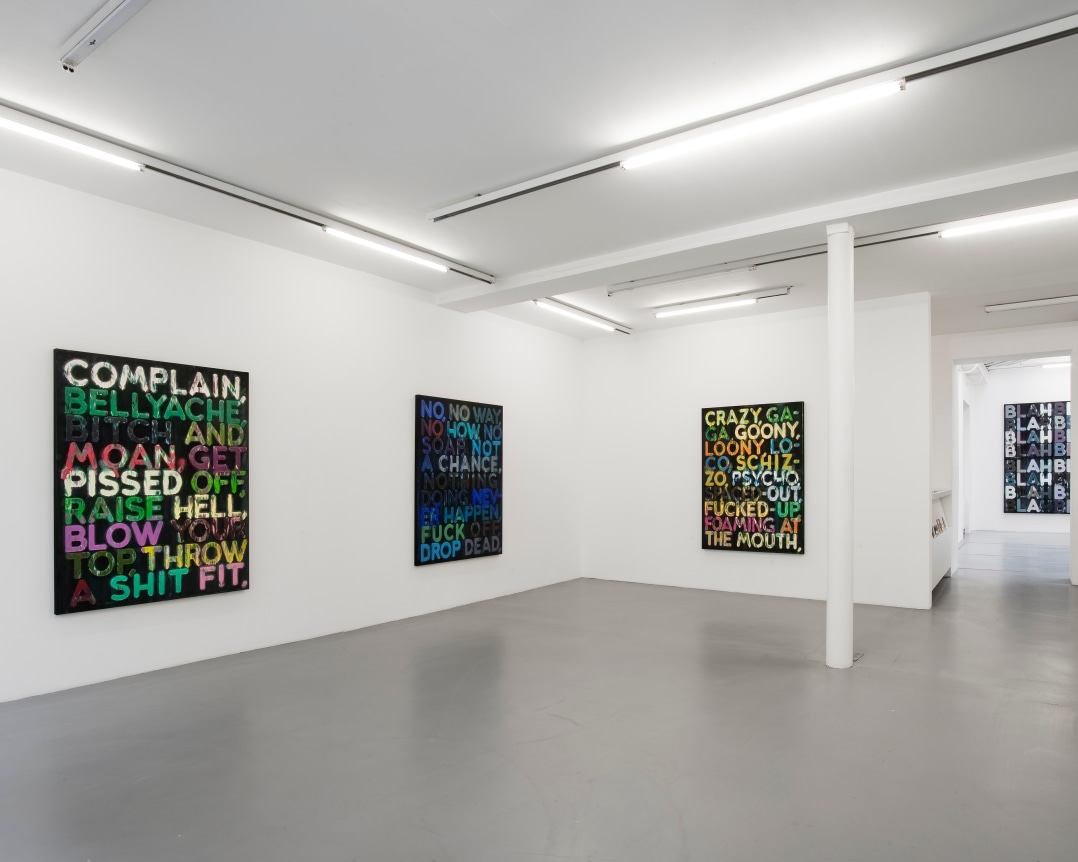 Mel Bochner&nbsp;&ndash; installation view 5