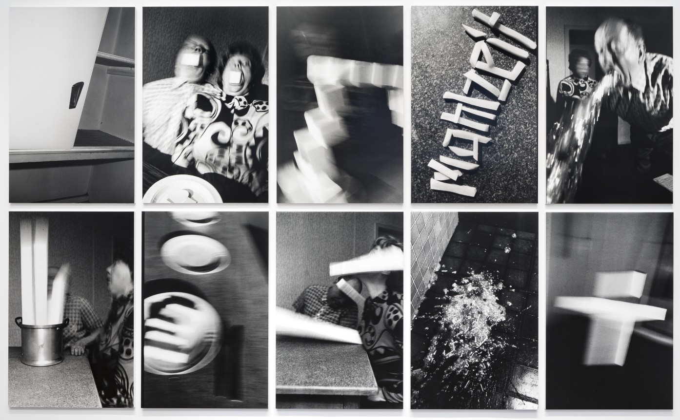 Mahlzeit 1989 10 vintage gelatin silver prints mounted on foam core and Plexiglas