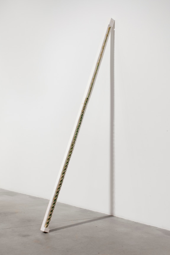 Dookie Roll, 2012. 92 x 3 x 40 inches.