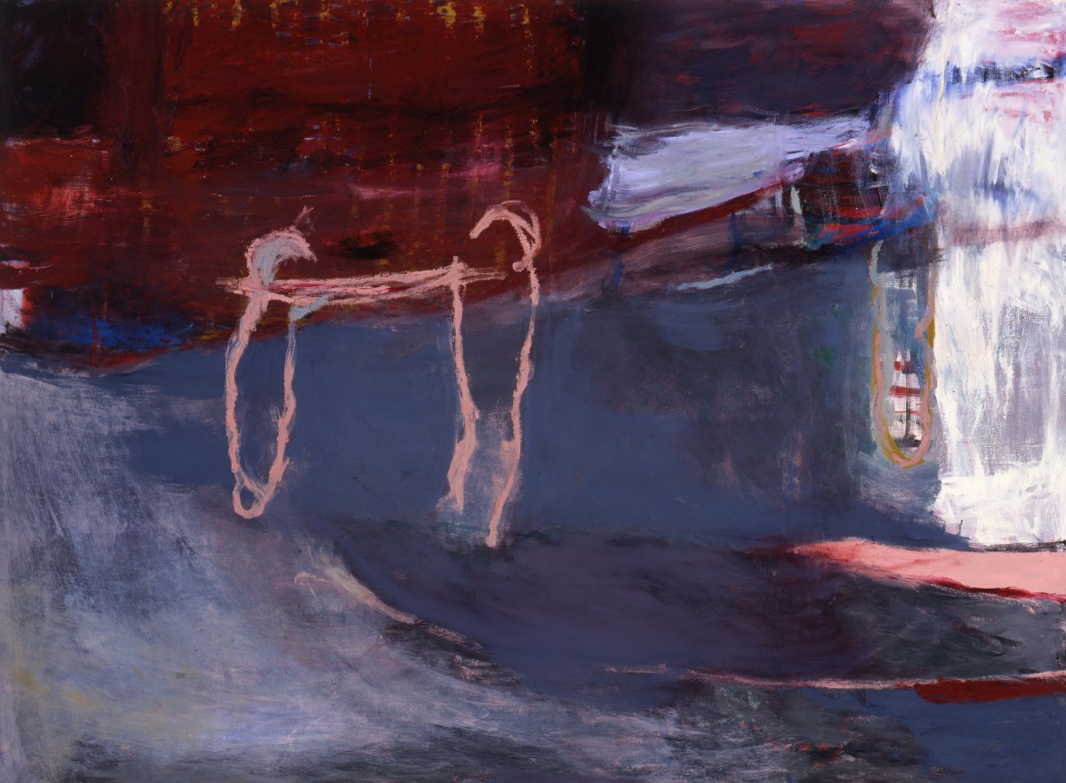 Installation view at Rhona Hoffman Gallery, Lyn Blumenthal, Krimmer Brams, Renata Breth,&nbsp;Janet Carkeek, John Dunn, Julia Fish, Carol Harmel,&nbsp;Linda Horn, George Horner, Kay Rosen, Ken Shaw, Tony Tasset, Invitational, 1985