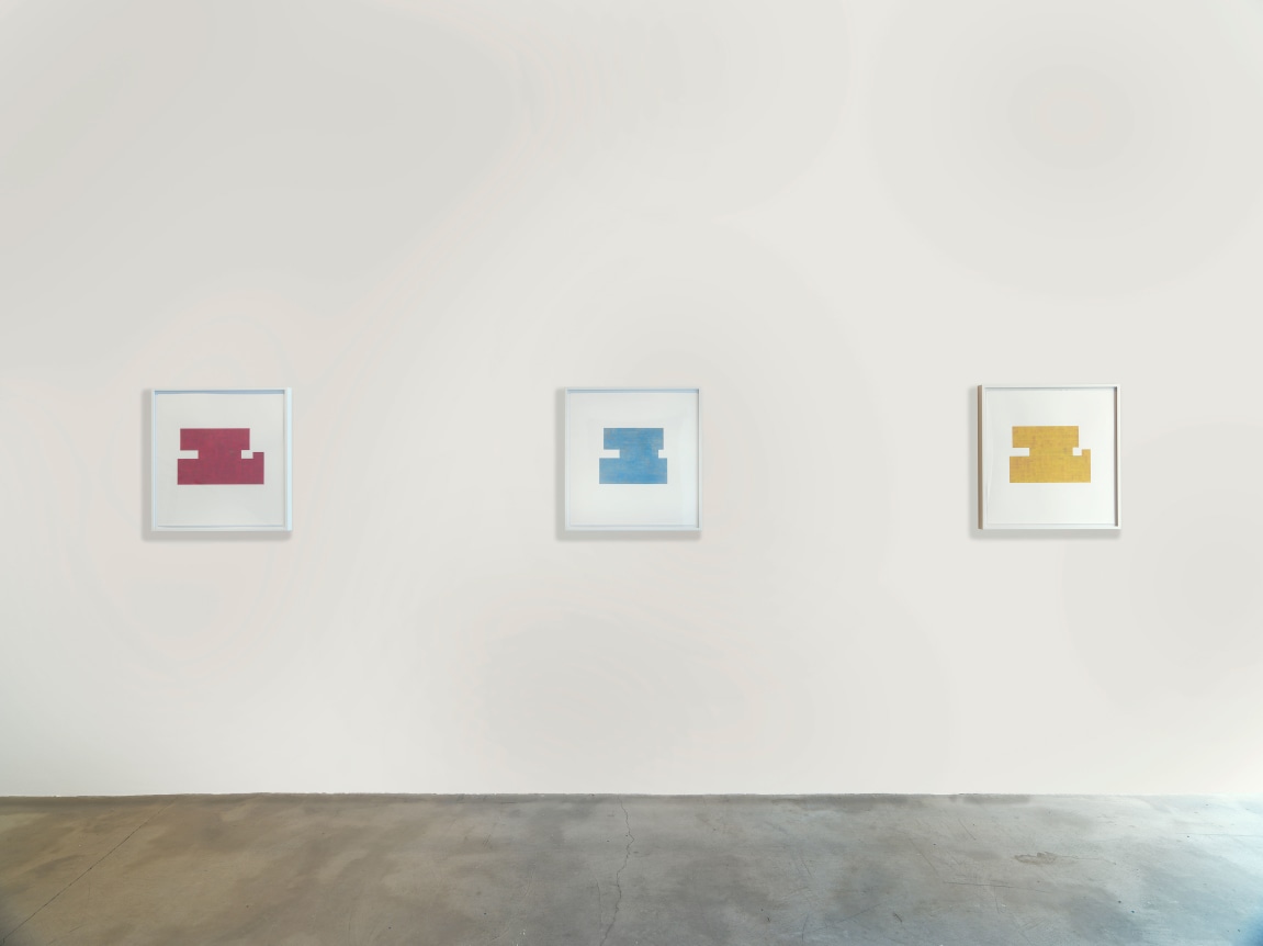 Installation view at Rhona Hoffman Gallery/Julia Fish/Threshold II/2017