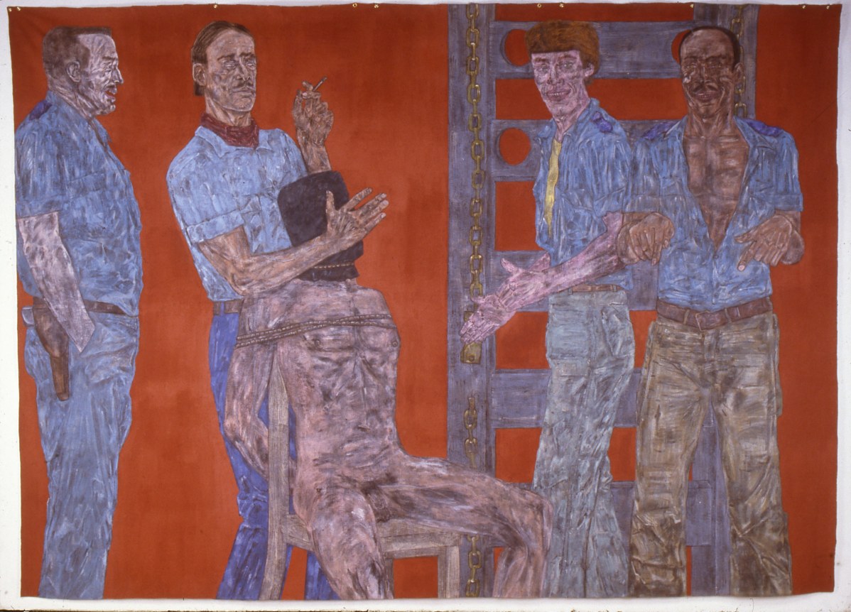 Leon Golub, Painting