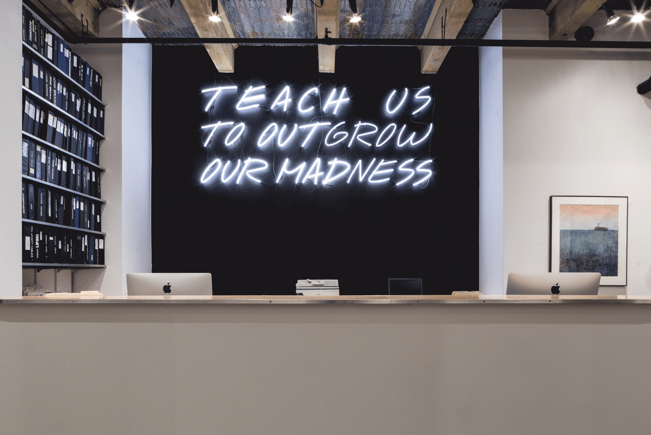 Installation view at Rhona Hoffman Gallery/40 Years Part 3/Political/2017