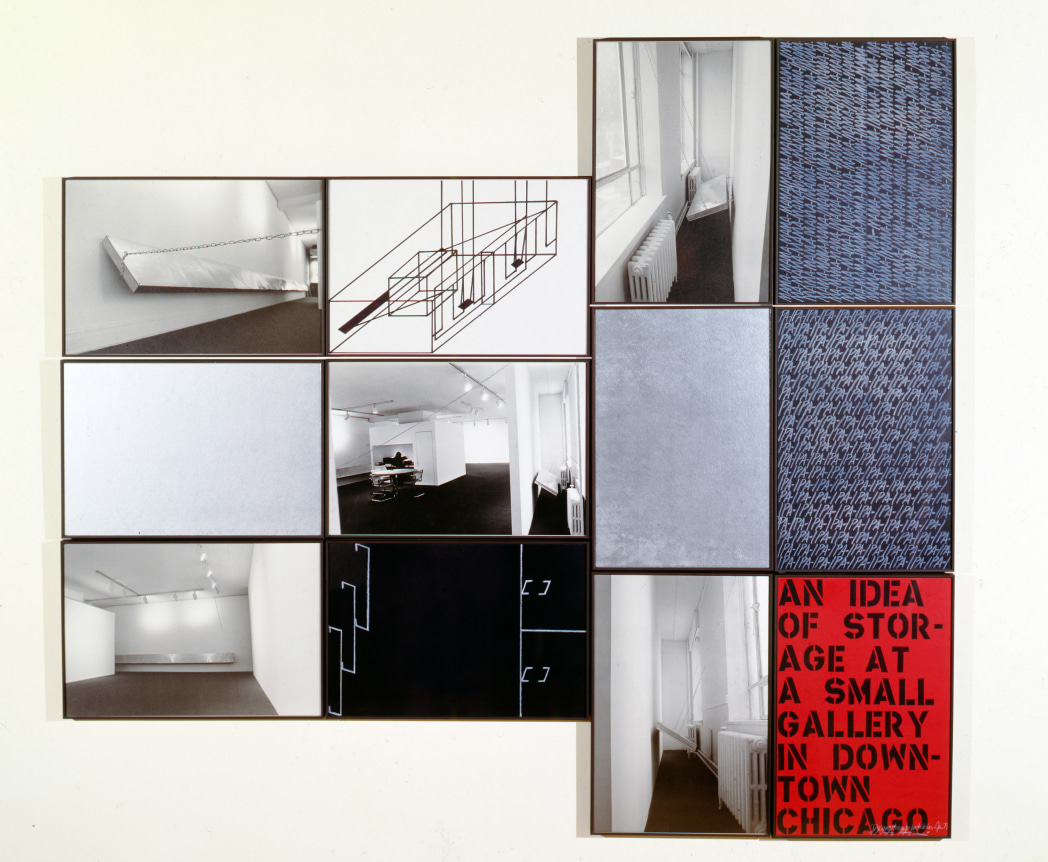 Vito Acconci, An Idea for Storage at a Small Gallery in Downtown Chicago, 1979