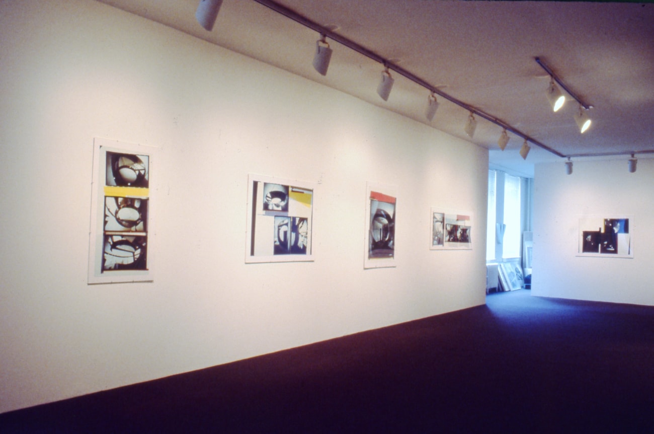 Installation view at Rhona Hoffman Gallery, Gordon Matta-Clark, Circus-The Caribbean Orange