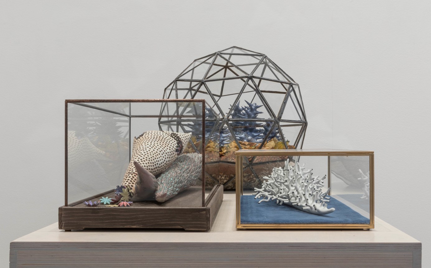 Installation view at Rhona Hoffman Gallery/Chris Garofalo/Precious Fragments exquisite longing/2017-18