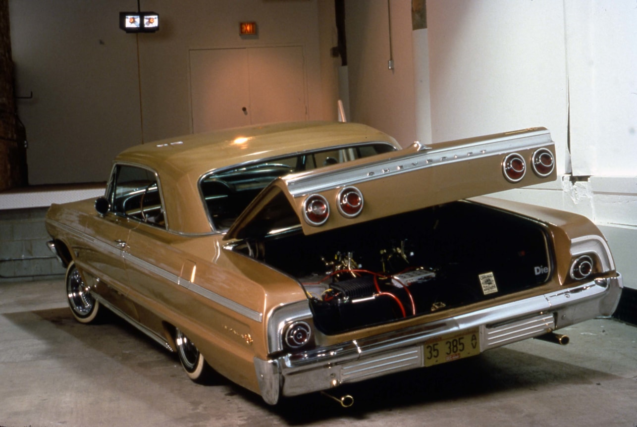 Installation view at Rhona Hoffman Gallery, Inigo Manglano-Ovalle, 1997.