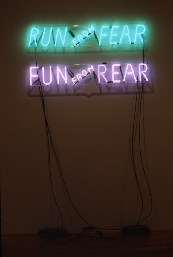 Bruce Nauman, Neon work