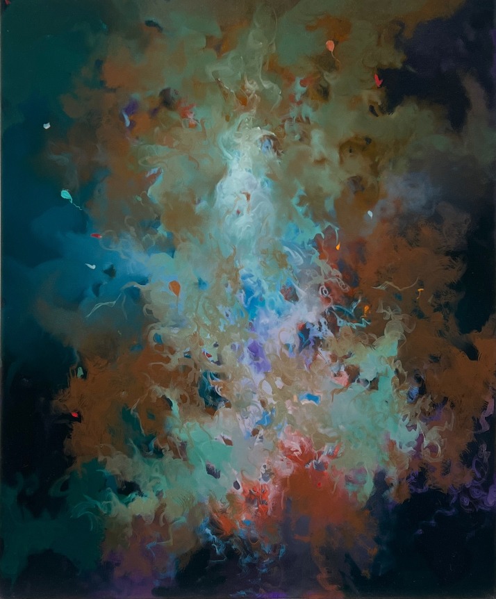 Scatter, 2023, Oil on canvas