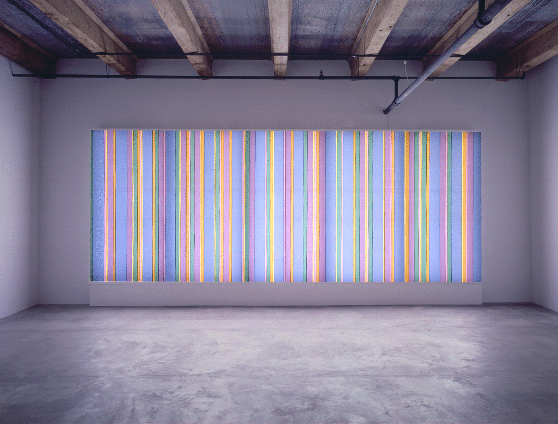 Installation view at Rhona Hoffman Gallery, Spencer Finch, H2O, 2006