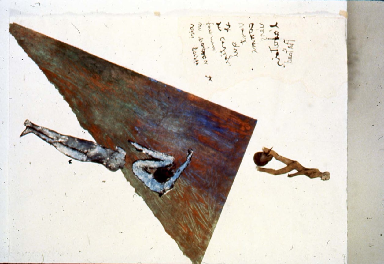 Installation view at Rhona Hoffman Gallery, Nancy Spero,&nbsp;War Series 1966 &ndash; 1969,&nbsp;Artaud Paintings 1969 - 1970, 1988.