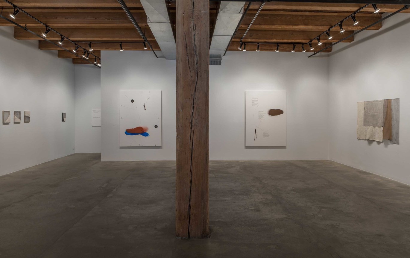 Installation view at Rhona Hoffman Gallery/Martha Tuttle/Cimarron/2017