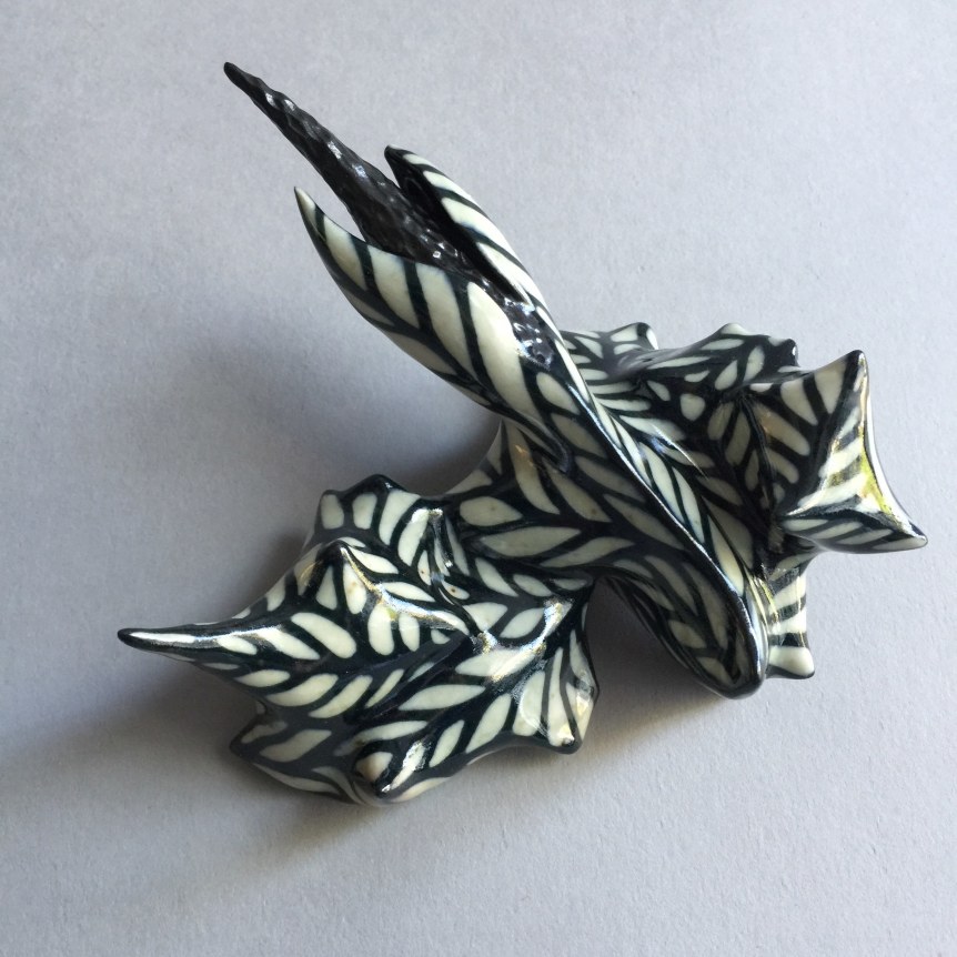 Chris Garofalo.&nbsp;fwi twopikal, 2020. Glazed porcelain, 5.5 x 5 x 2 inches.&nbsp;