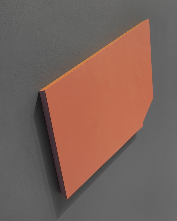 La Grande Jatte (Girl&#039;s hair), 2023, Acrylic on birch plywood panel