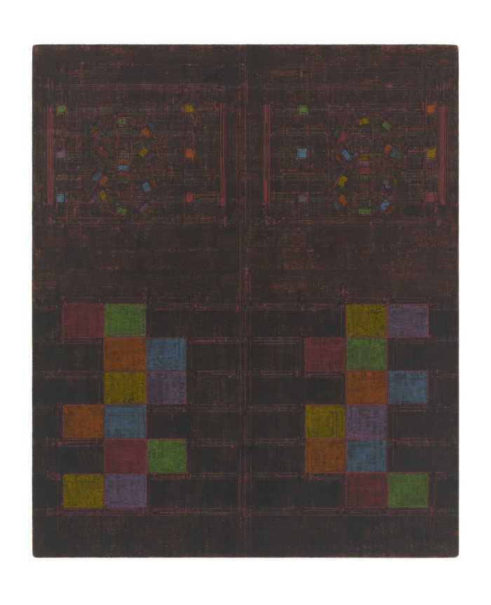 Score for Threshold, SouthWest - One : dark days [ spectrum in red ], 2020-2023