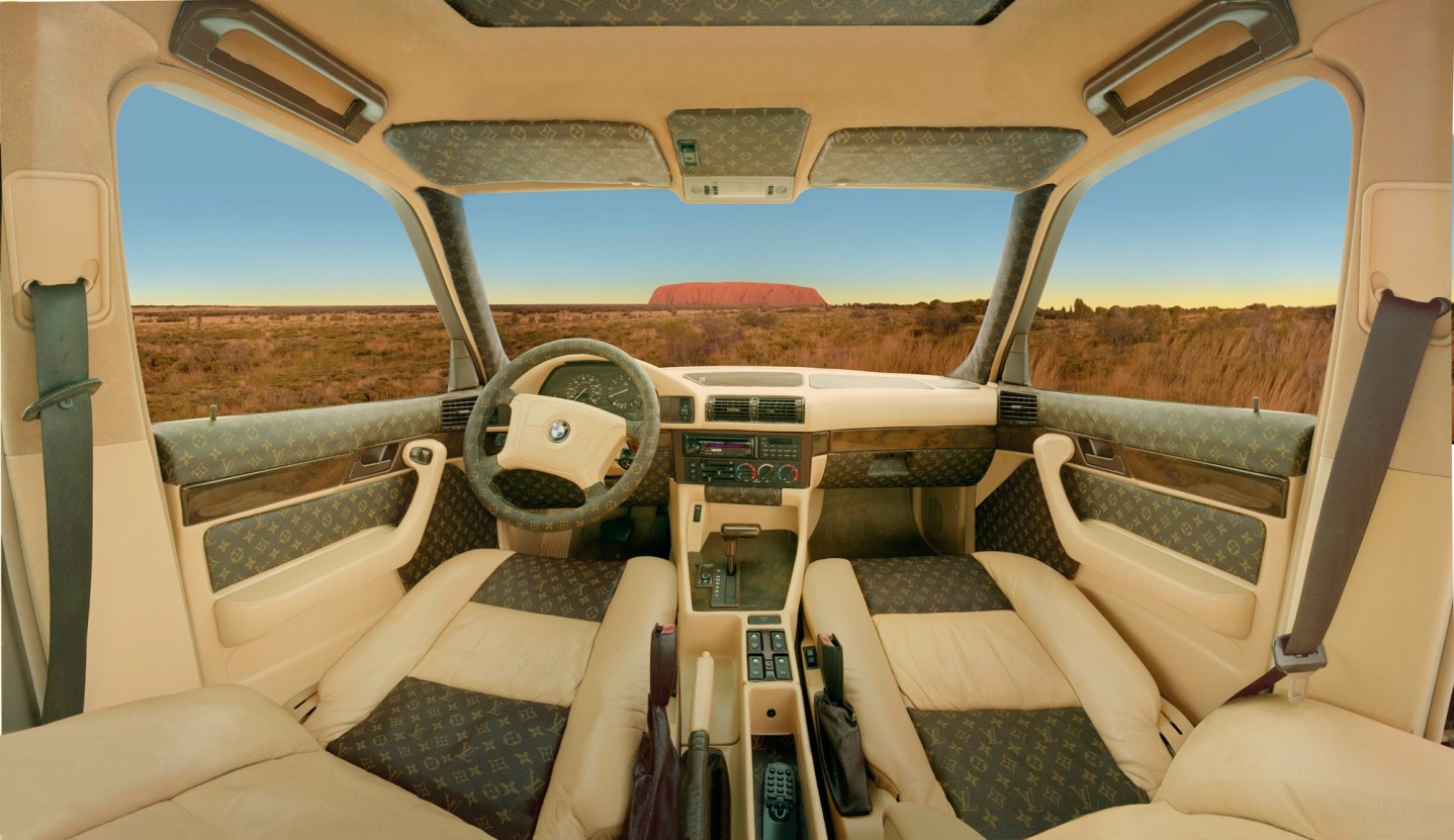 Louis Uluru, 2012. C-print, 48 x 83 inches, print.