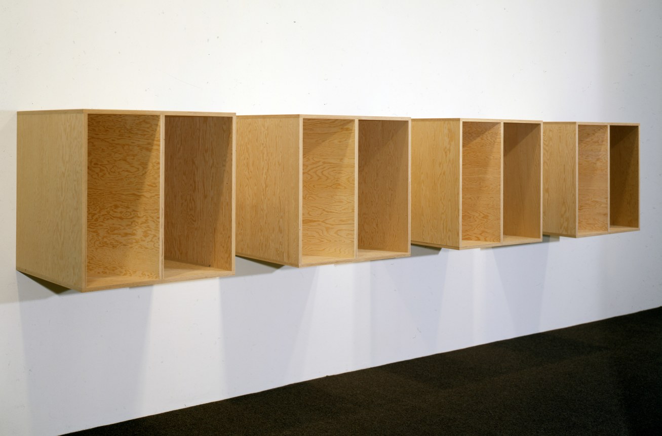 Donald Judd Exhibitions Rhona Hoffman Gallery 3131