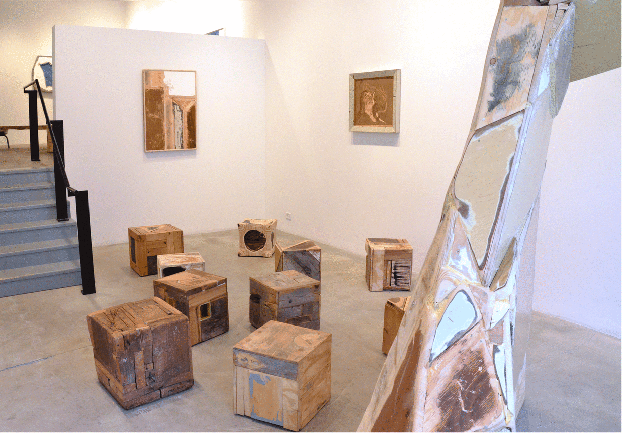 Installation view at Rhona Hoffman Gallery/John Preus/The Relative Appetite of Hungry Ghosts/2016