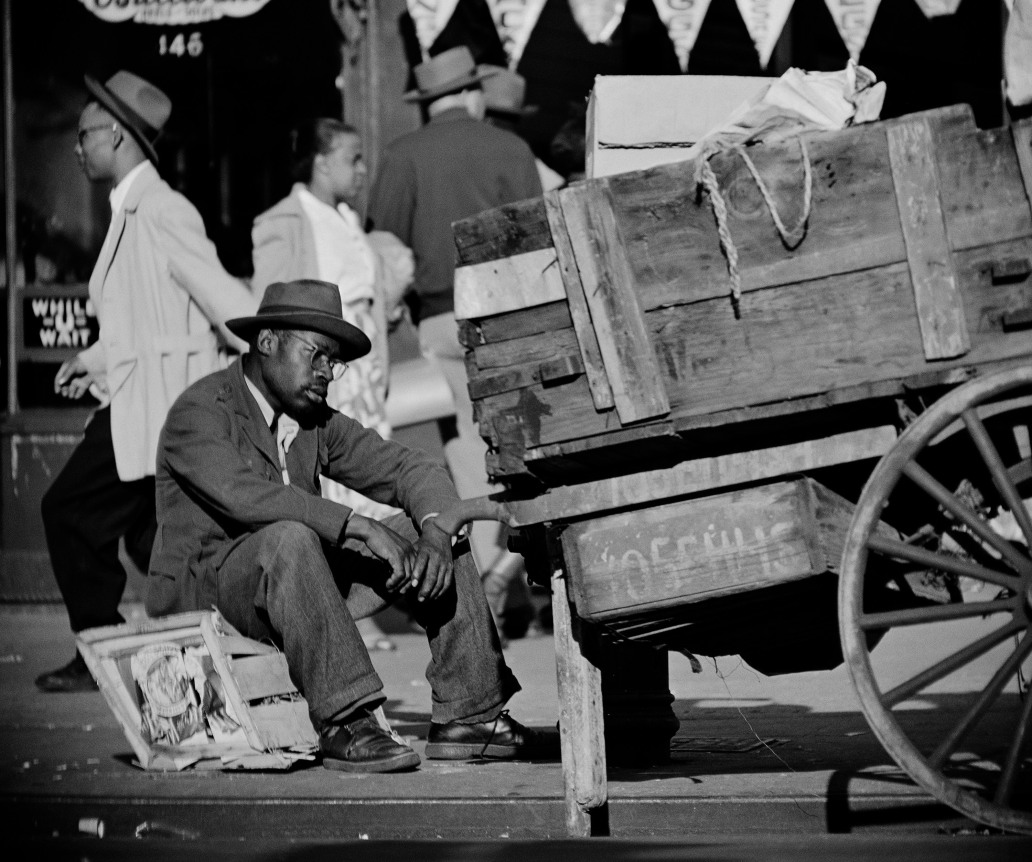 Street Scene, Harlem, New York, 1952