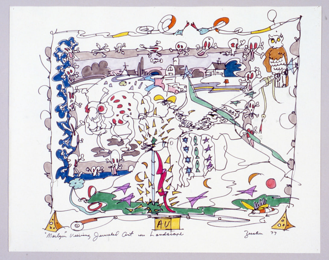 Joe Zucker, Landscape Painting, 1977