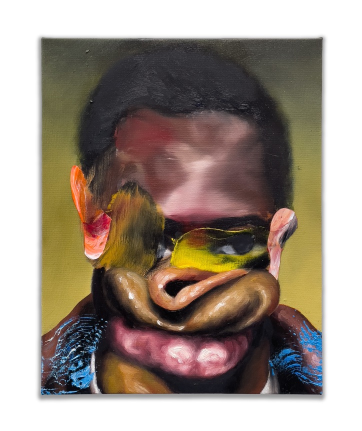 Nathaniel Mary Quinn, Melt, 2022