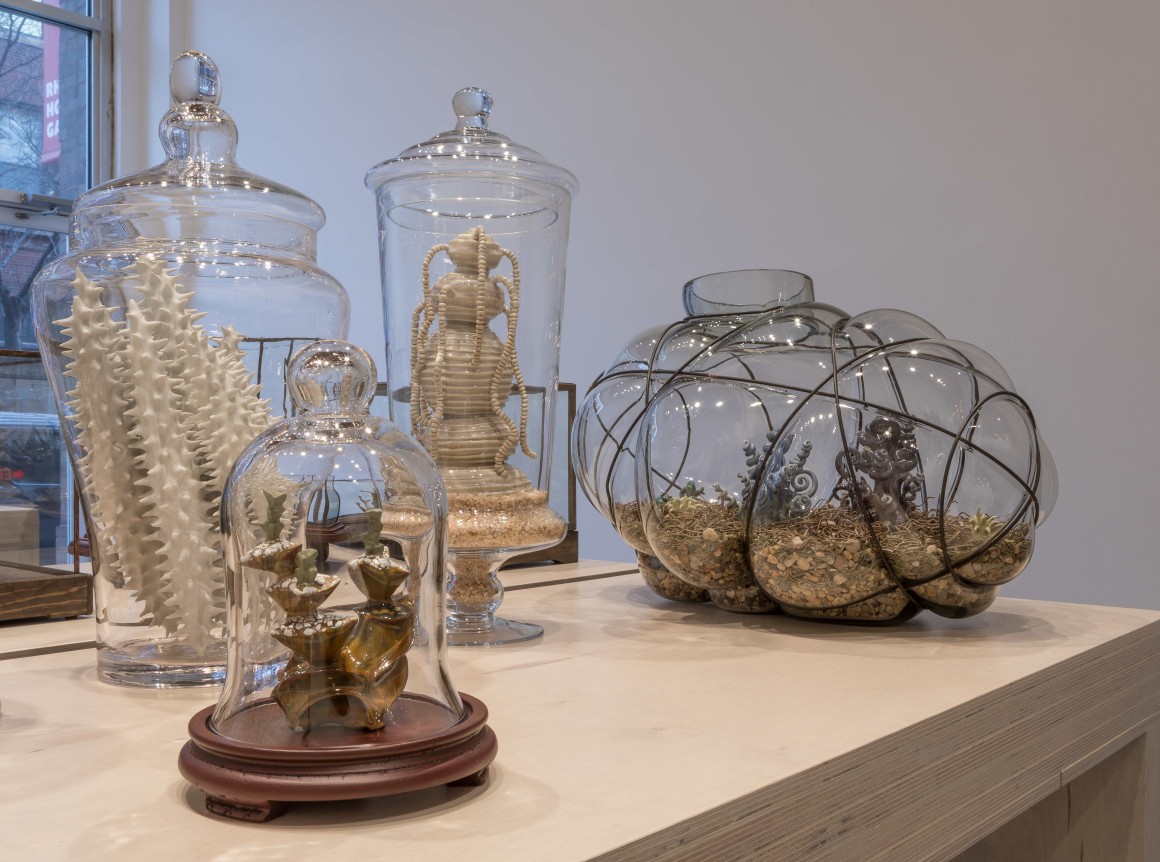 Installation view at Rhona Hoffman Gallery/Chris Garofalo/Precious Fragments exquisite longing/2017-18