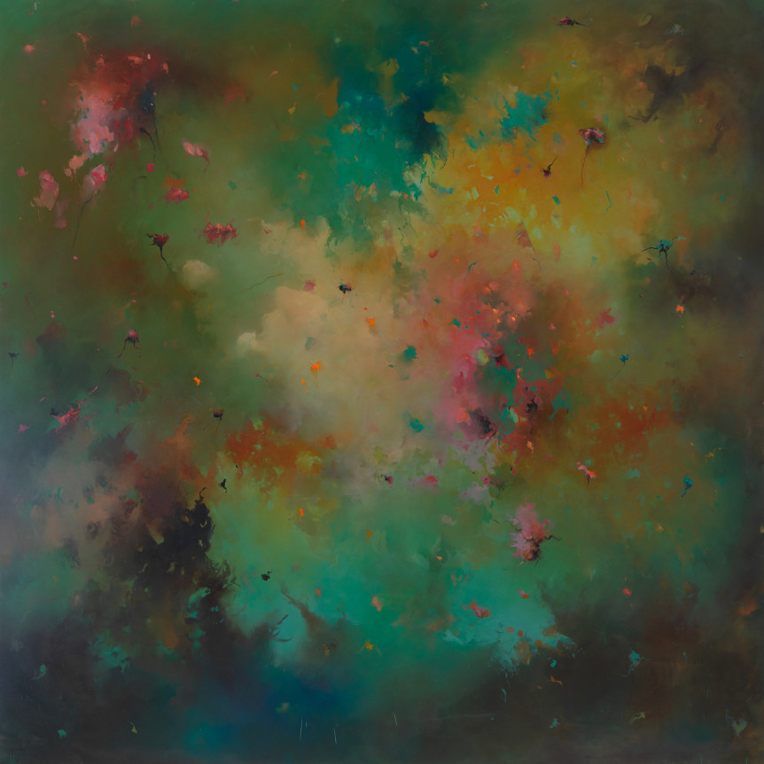 Sky Revolution, 2023, Oil on canvas