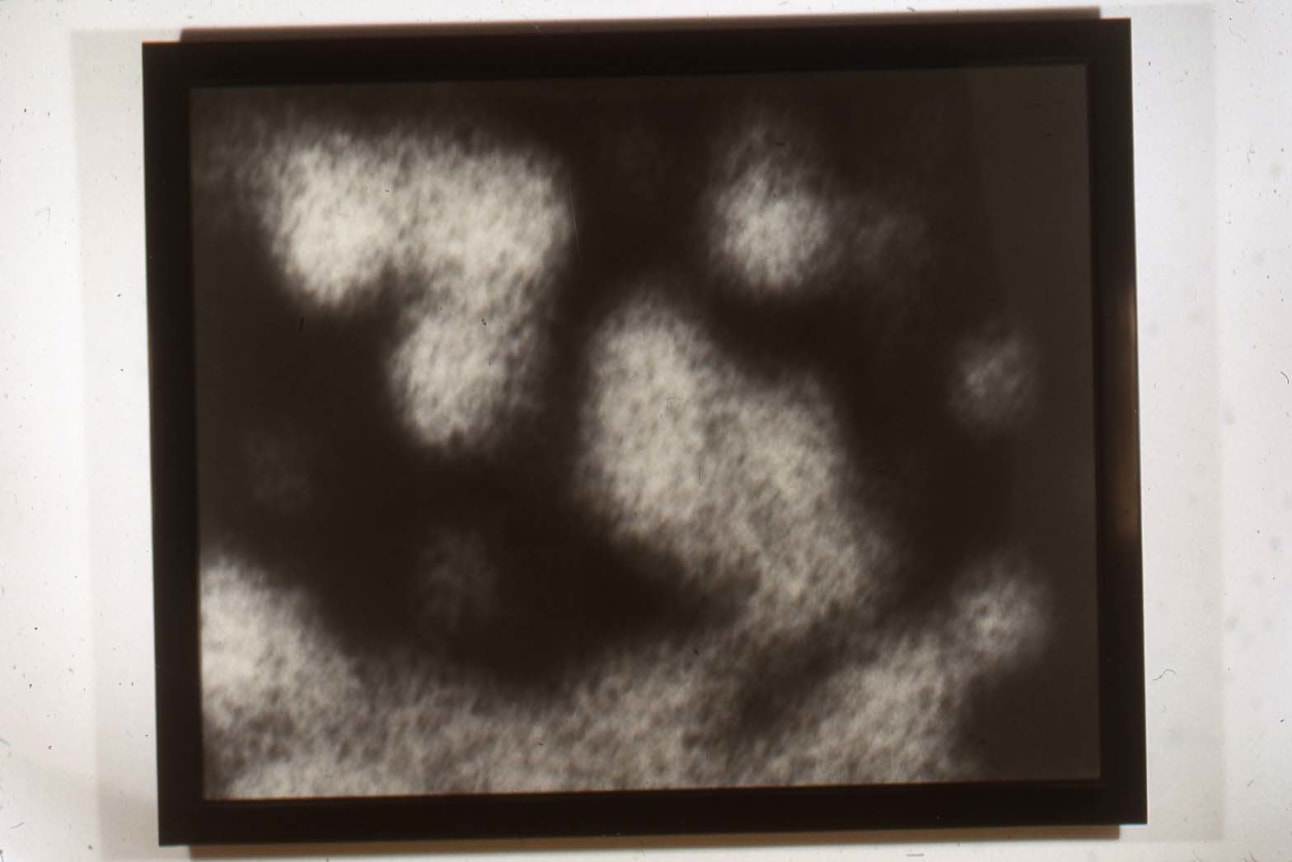 Installation view at Rhona Hoffman Gallery,Allan McCollum &amp;amp; Laurie Simmons, A Collaboration, 1985