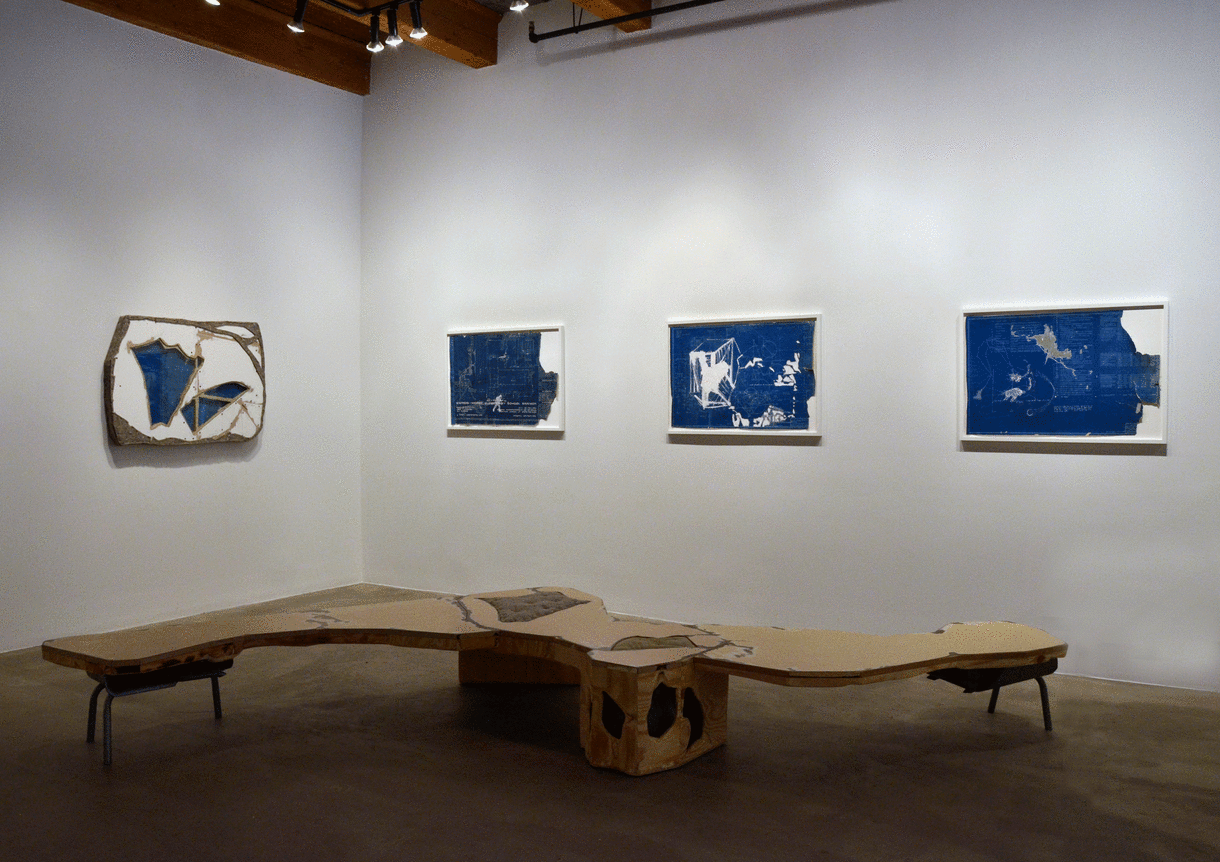 Installation view at Rhona Hoffman Gallery/John Preus/The Relative Appetite of Hungry Ghosts/2016