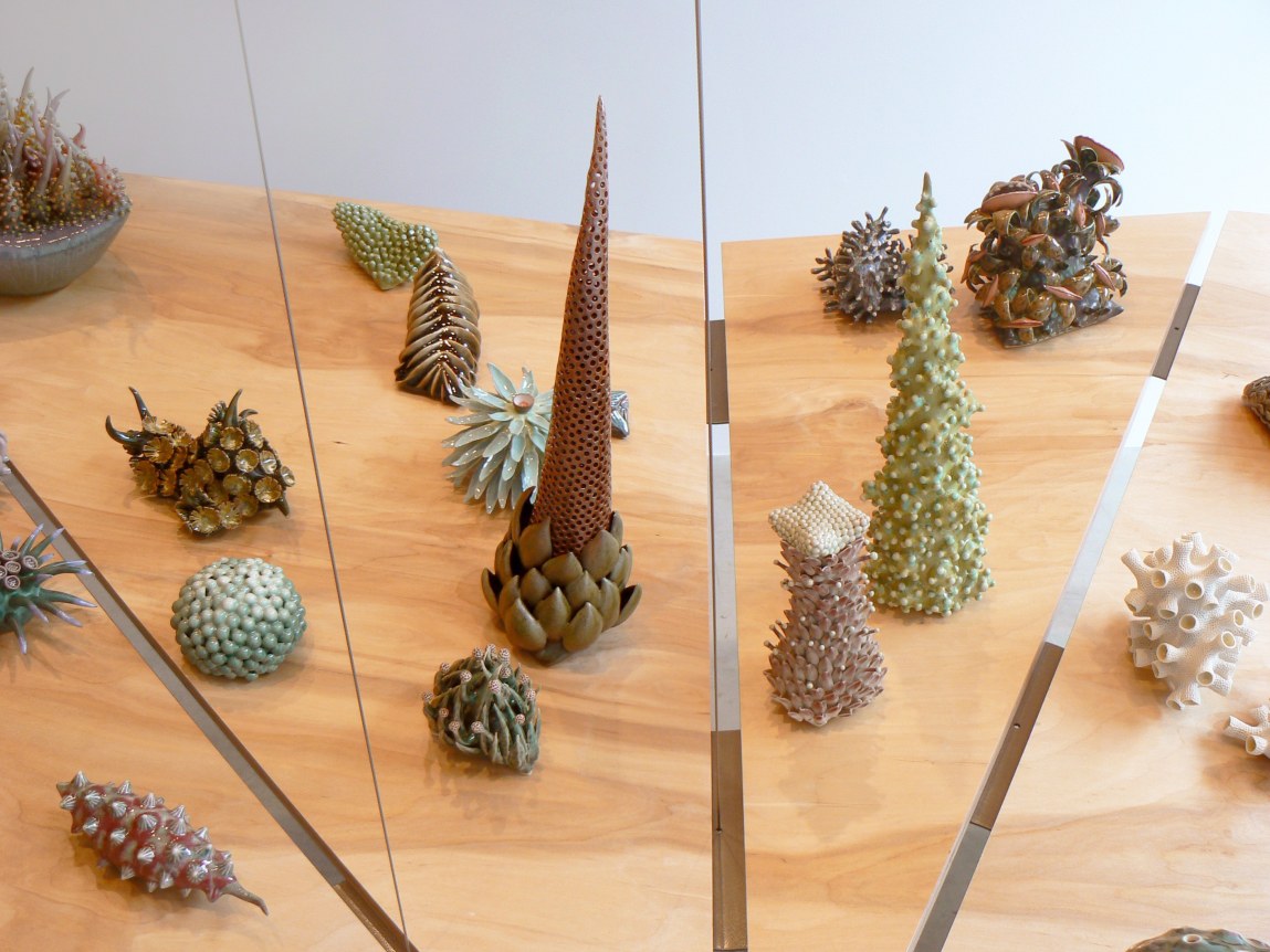 Installation view at Rhona Hoffman Gallery, Chris Garofalo, Aquibotanous Zoolatry, 2010