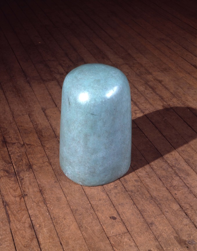 Installation view at Rhona Hoffman Gallery, Jene Highstein, New Bronzes &amp;amp; Drawings, 1982