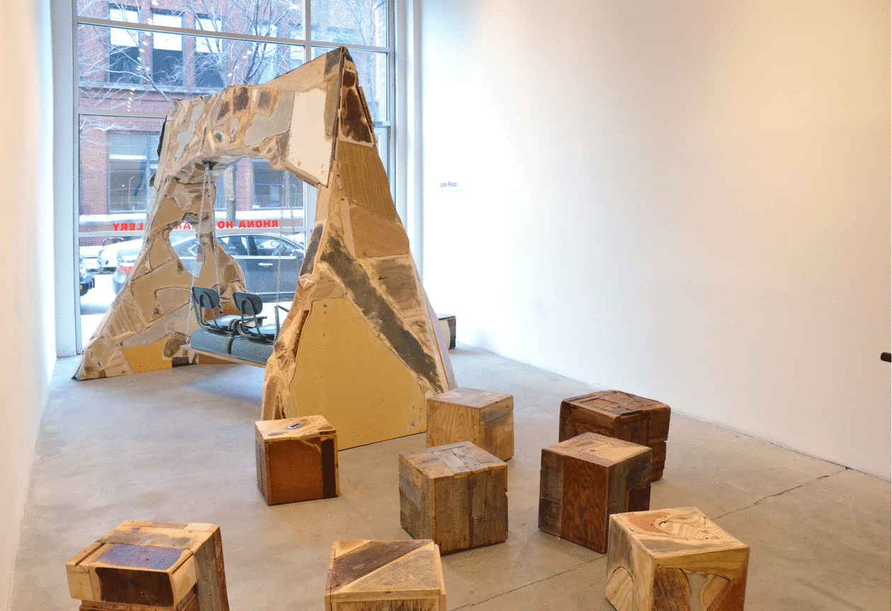 Installation view at Rhona Hoffman Gallery/John Preus/The Relative Appetite of Hungry Ghosts/2016