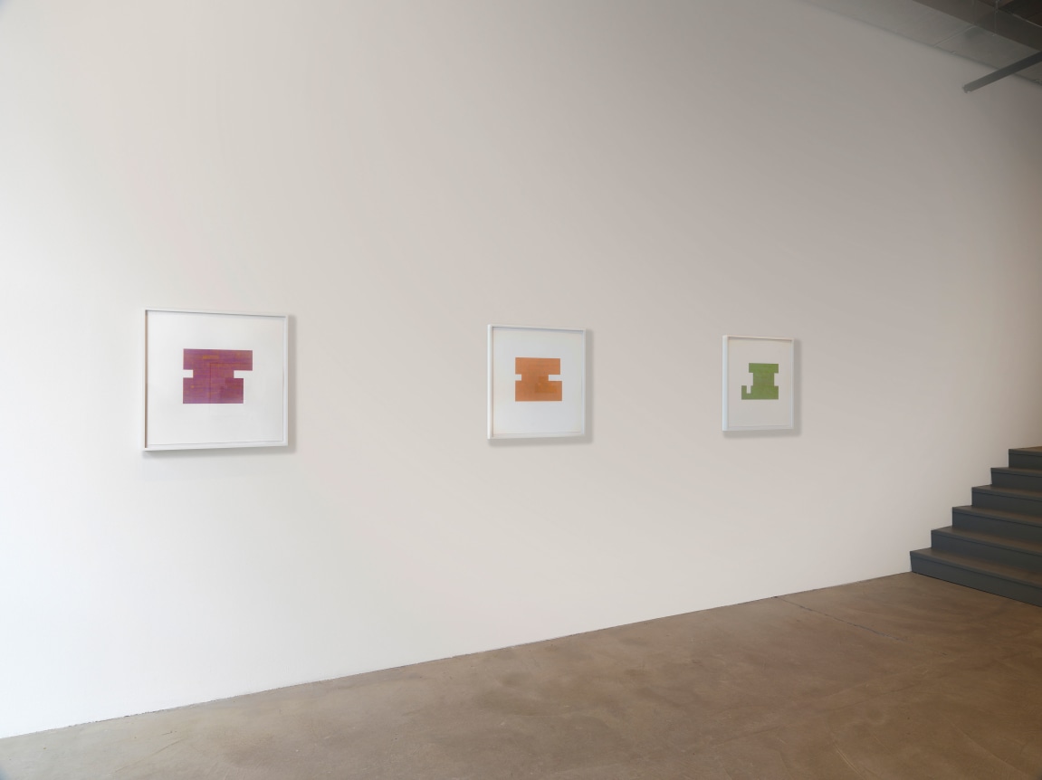 Installation view at Rhona Hoffman Gallery/Julia Fish/Threshold II/2017