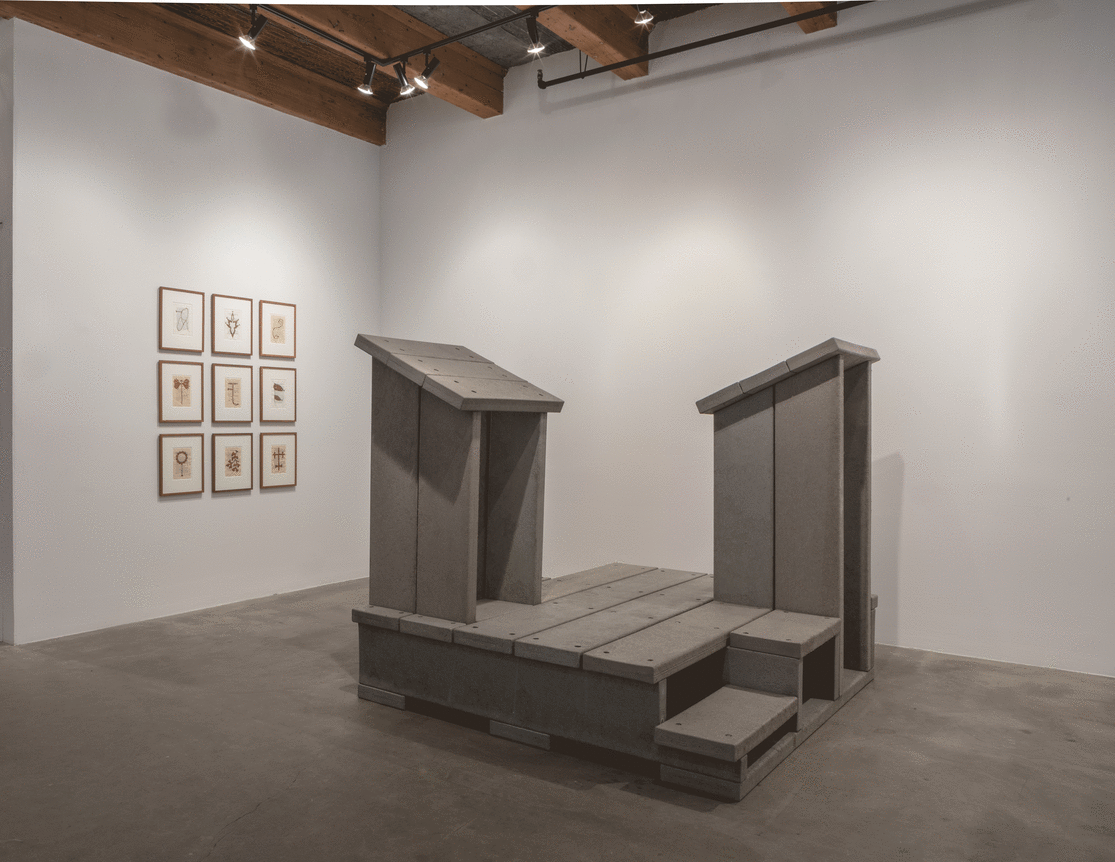 Installation view at Rhona Hoffman Gallery/40 Years Part 3/Political/2017