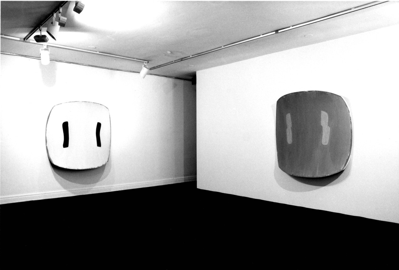 Installation view at Young Hoffman Gallery, Ron Gorchov, 1979