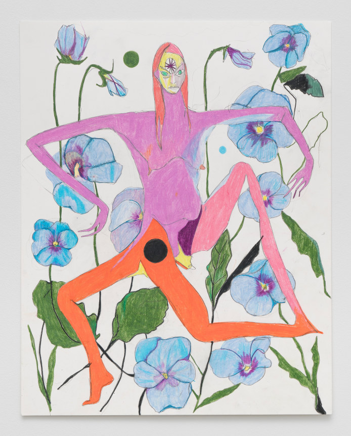 Caleb Yono, Inter Dimensional Femmes/ pharmakeia/pansies/angelic contortion, 2022