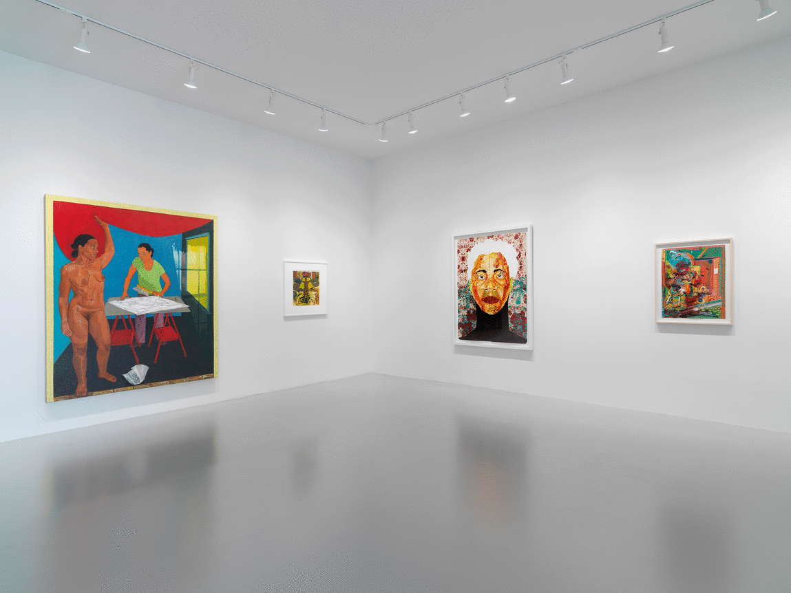 Installation view at Rhona Hoffman Gallery/Embodied Politic/Curated by Anastasia Karpova Tinari/2018