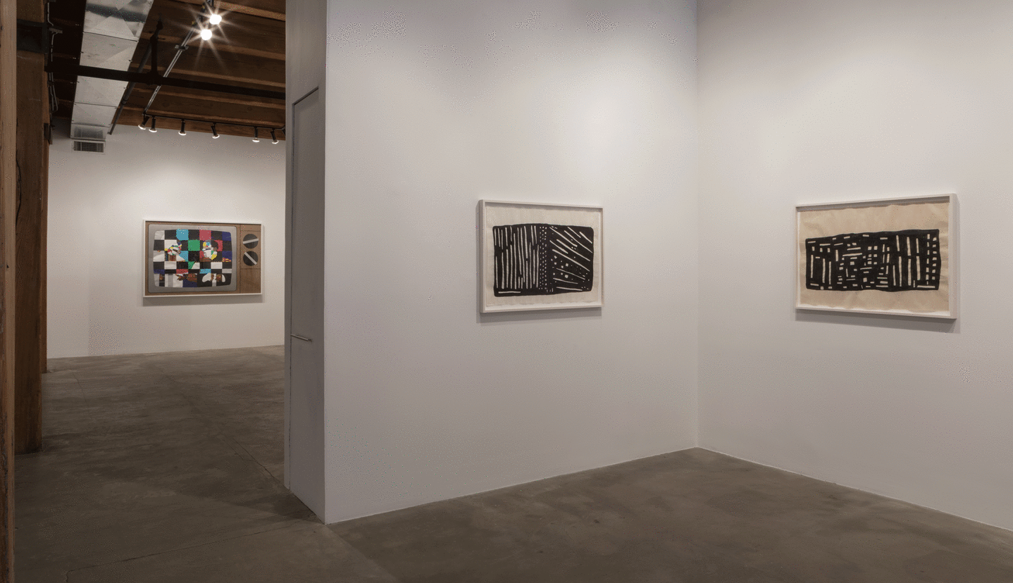 Installation view at Rhona Hoffman Gallery/Susan Hefuna/Cityscapes/2017