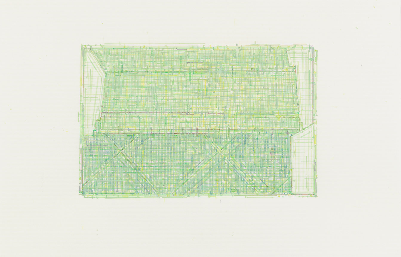 JULIA FISH Trace 4: after Threshold, Southwest-Two [Spectrum: Green],&nbsp;2010