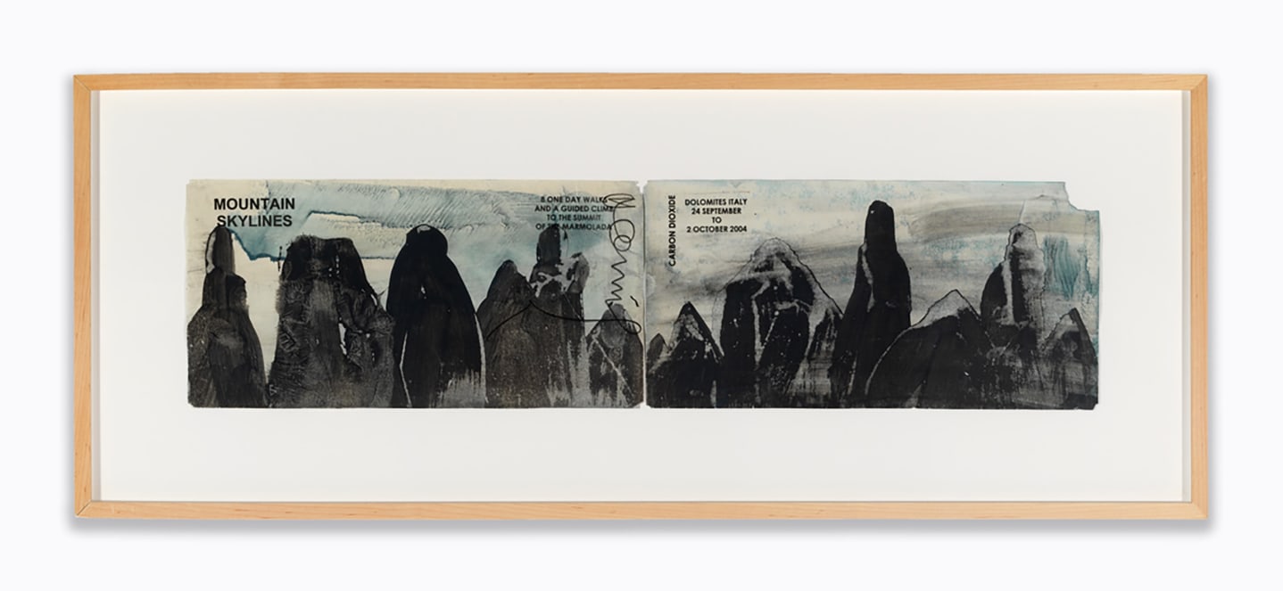 HAMISH FULTON Mountain Skylines. Dolomites Italy 2004, 2004