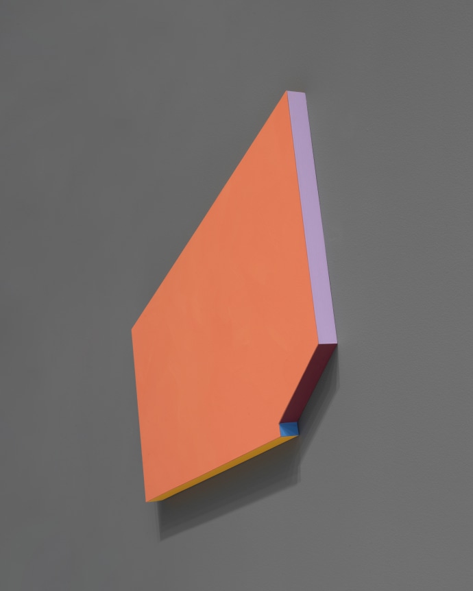 La Grande Jatte (Girl&#039;s hair), 2023, Acrylic on birch plywood panel